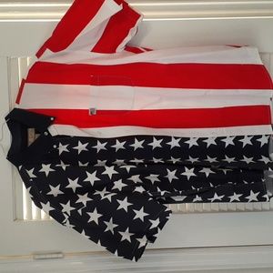 Sun River Clothing Company XL Stars and Stripes Shirt